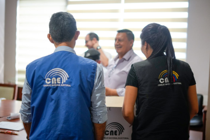 El Consejo Nacional Electoral (CNE) ya ha recibido pedidos de un colectivo sobre el plan de Gobierno de Daniel Noboa.