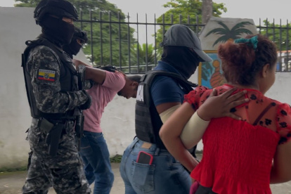 Captura de alias Geoconda, señalada como presunta cabecilla de una red de extorsión telefónica y virtual