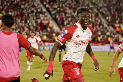 El ecuatoriano Jordy Caicedo goza de un gran momento goleador con Huracán en el inicio de la liga de Argentina 2025.