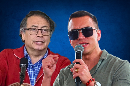 Los presidentes de Ecuador y Colombia mantienen tensiones por el conflicto arancelario y las medidas de seguridad que afectan la relación bilateral.