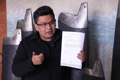 Luis Fernando Molina, del correísmo, es uno de los asambleístas proponentes del juicio político al Consejo de Participación Ciudadana (CPCCS).