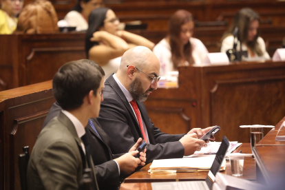 La Comisión de Fiscalización conoció este 9 de febrero de 2026 pruebas reservadas de Mario Godoy, presidente el Consejo de la Judicatura.