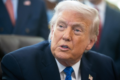 Fotografía de archivo del presidente de Estados Unidos, Donald Trump.