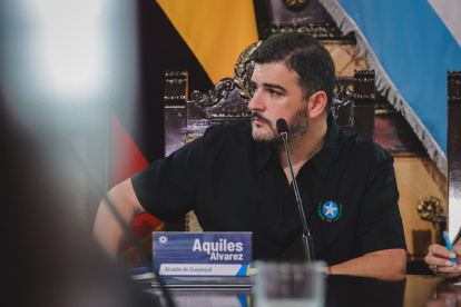 Aquiles Álvarez, alcalde de Guayaquil, detenido por la Fiscalía dentro del caso Goleada.