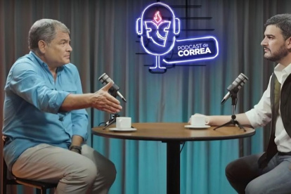 Rafael Correa, expresidente de la República, se pronunció en su cuenta de X tras la detención de Aquiles Álvarez, alcalde de Guayaquil.