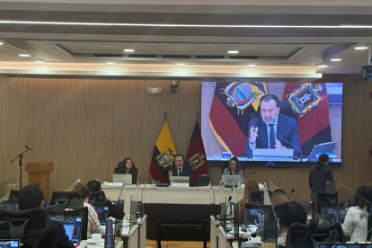 Sesión del Concejo Metropolitano de Quito realizada el 10 de febrero de 2026, en la que no se incorporó el debate sobre el río Monjas.