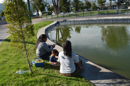El agua ya no es cristalina, se ve verdosa y, a veces, se sienten los malos olores, menciona Isabel Flores, ciudadana de la parroquia Picaihua.