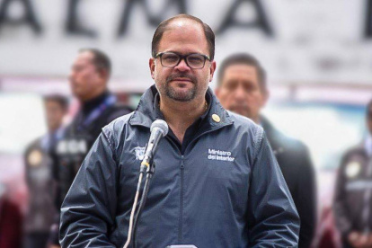 Ministro del Interior, John Reimberg