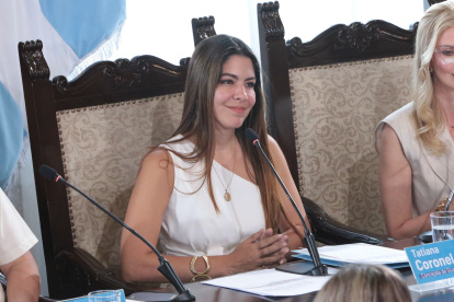 Tatiana Coronel, alcaldesa subrogante.