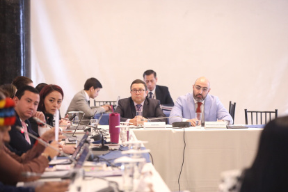 La Comisión de Fiscalización tramita el proceso de juicio político en contra del presidente del Consejo de la Judicatura Maro Godoy.