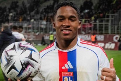 Endrick ha marcado 5 goles en 6 partidos disputados en el Olympique de Lyon