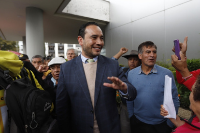Juan Andrés González es el actual jefe de la bancada de Revolución Ciudadana en la Asamblea Nacional.