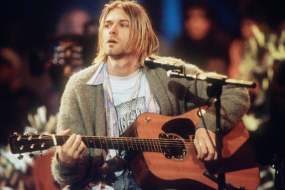 Kurt Cobain, lider de Nirvana, es considerado un icono y portavoz de la Generación X.