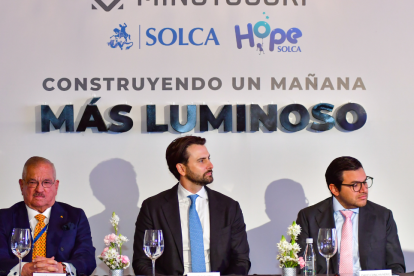 José Jouvín, Niels Olsen y David Concha.