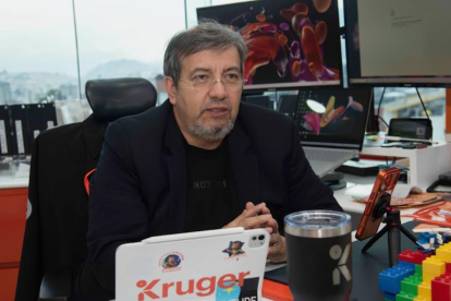 El quiteño Ernesto Kruger es arquitecto empresarial y especialista en blockchain, cyberseguridad y gobierno electrónico; CEO Kruger Corp
