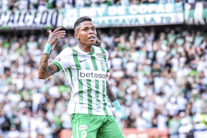 Billy Arce defendió la camiseta de Atlético Nacional de Colombia.