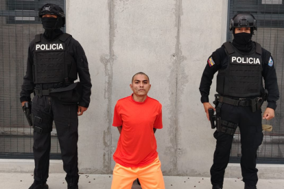 Alias ‘Chucky’, considerado aliado de ‘Fito’, fue detenido y trasladado al centro de rehabilitación social El Encuentro.