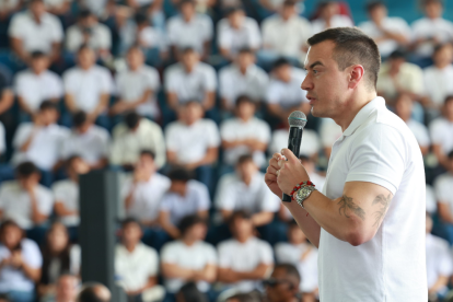 Foto referencial. El despliegue de seguridad en Guayaquil responde a un operativo, sin que implique un cambio de sede presidencial, según explican abogados.