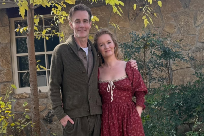 James Van Der Beek, fallecido el 11 de febrero 2026 a los 48 años, junto a su esposa Kimberly.