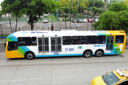 Nuevos buses de Metrovía para la Troncal 1