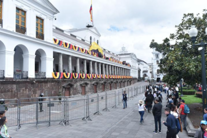 Tres baños del Palacio de Carondelet serán intervenidos por trabajos de adecuación funcional y arquitectónica.