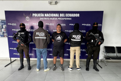 Policía brindó información de la captura del presunto violador.