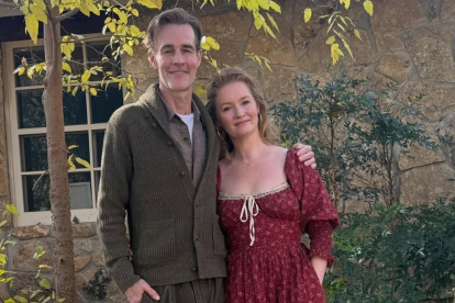 James Van Der Beek y su esposa Kimberly