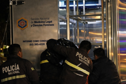 Decenas de indicios balísticos fueron hallados en la zona del crimen.