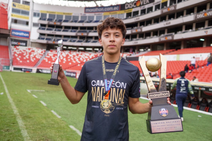 El extremo juvenil fue la figura de la final del Intercolegial nacioanal, que se desarrolló en Quito.