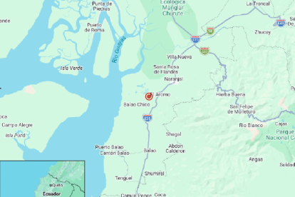 Temblor en Ecuador este lunes 16 de febrero.