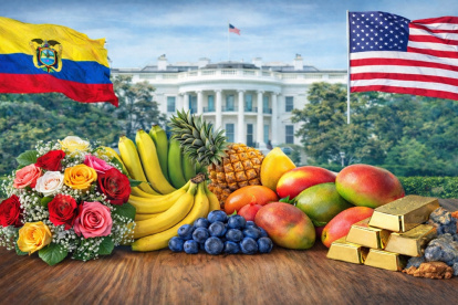 Ecuador logró un acuerdo para que el 50 % de su oferta exportable no petrolera ingrese con el 0 % de arancel a EE.UU.