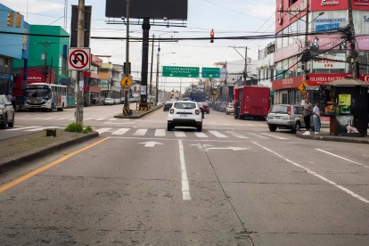 Los trabajos en la avenida Rodolfo Baquerizo Nazur serán en el tramo ubicado entre esta intersección, con José María Egas, y Agustín Freire.