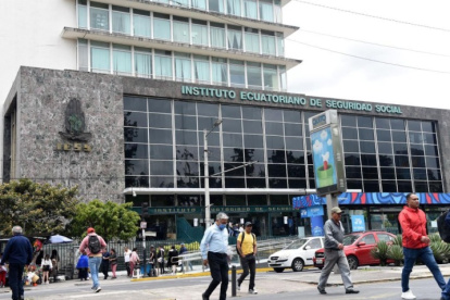 Sede central del IESS, desde donde se han designado siete directores del Seguro de Salud en menos de tres años.