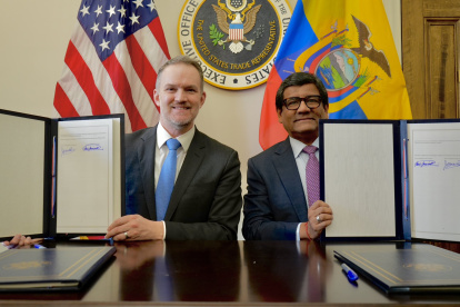 El acuerdo ART elimina la sobretasa arancelaria para un poco más de la mitad de los productos que Ecuador exporta a ese país.