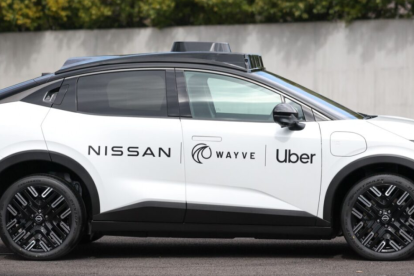 Modelo de auto presentado durante el anucio oficial.