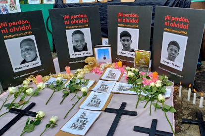 Las familias de Josué, Ismael, Nehemías y Steven esperan justicia tras el fallo de la Corte Constitucional por el Caso Malvinas