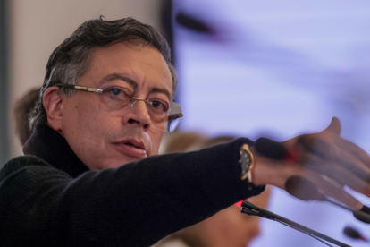 El presidente colombiano Gustavo Petro respondió a Daniel Noboa sobre el corredor humanitario para venezolanos.
