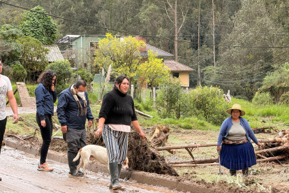 El fuerte invierno que afecta al Ecuador deja graves estragos en la provincia de Azuay, principalmente en zonas rurales de su capital.