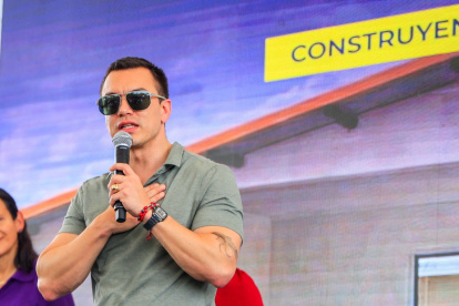 Noboa envió el proyecto de ley urgente para incentivar la construcción de viviendas.