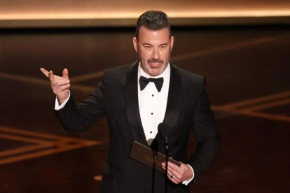 Jimmy Kimmel en la ceremonia del Óscar 2026