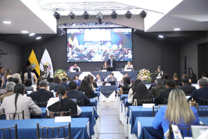 La Asamblea Nacional sesionó en Cuenca este 17 de marzo de 2026.