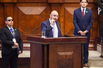 Mario Godoy sostuvo que el impedimento legal de Alexandra Villacís obligó a activar un relevo temporal conforme al Código de la Función Judicial.