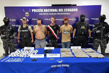 La Policía Nacional informó la captura de alias Wiwi, considerado cabecilla de una facción de Los Choneros.