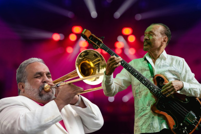 El músico puertorriqueño Bobby Valentín se pronunció a favor de la salud de su amigo.