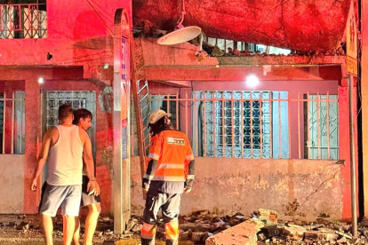 La vivienda está ubicada en las calles Esmeraldas y Domingo Savio, en el suroeste de Guayaquil.