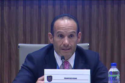 Francisco Egas anunció que la FEF asumirá los gastos logísticos de las formativas