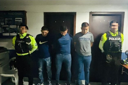 Un civil que fue aprehendido registra antecedentes penales.