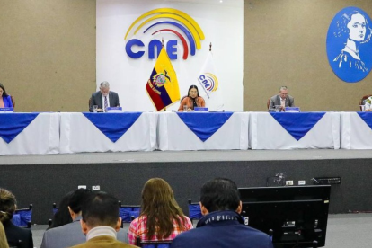 Los vocales del CNE se encuentran en funciones prorrogadas.