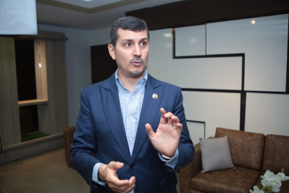 Miguel Ángel González, presidente de la Cámara de Comercio de Guayaquil.