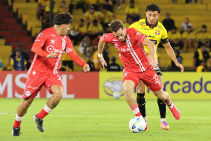 Barcelona SC recibió a Argentinos Juniors en el juego de ida de la fase preliminar 2 de la Copa Libertadores 2026.